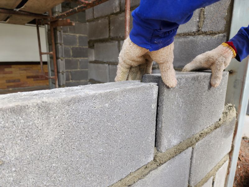Block Foundation Installation