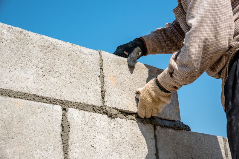 Block Foundation Installation